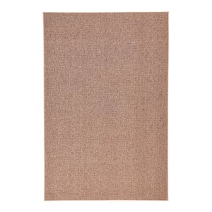 Tweed-matto, vaaleanruskea, 133 x 200 cm