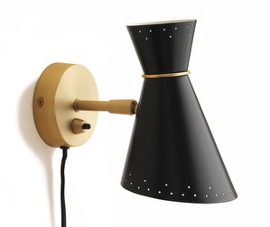 Bloom Wall Lamp, Black