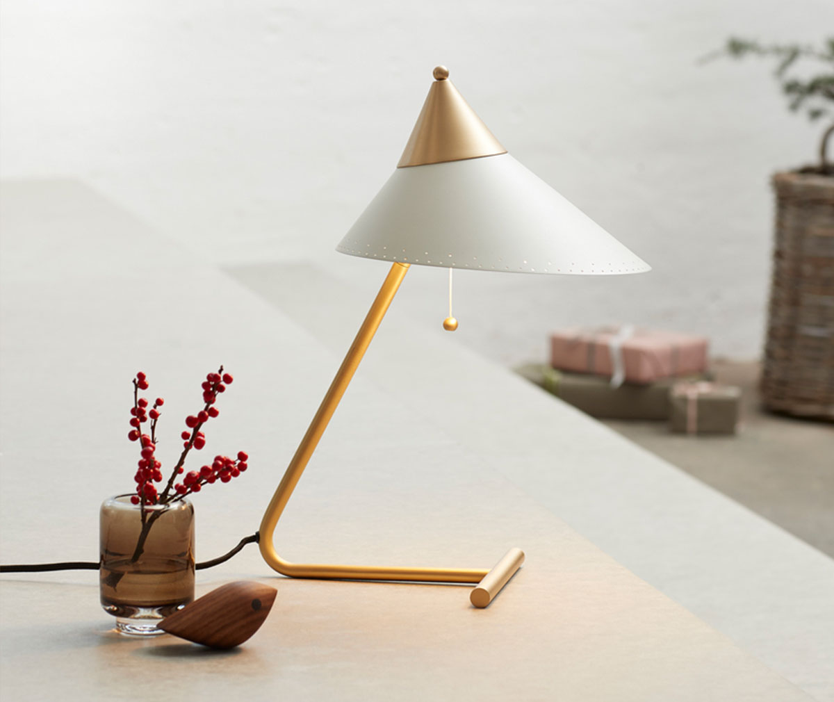 Warm table lamp deals