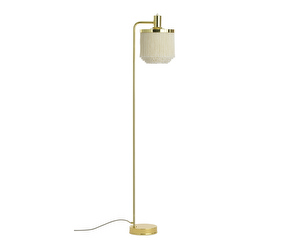 Fringe Floor Lamp, Cream White