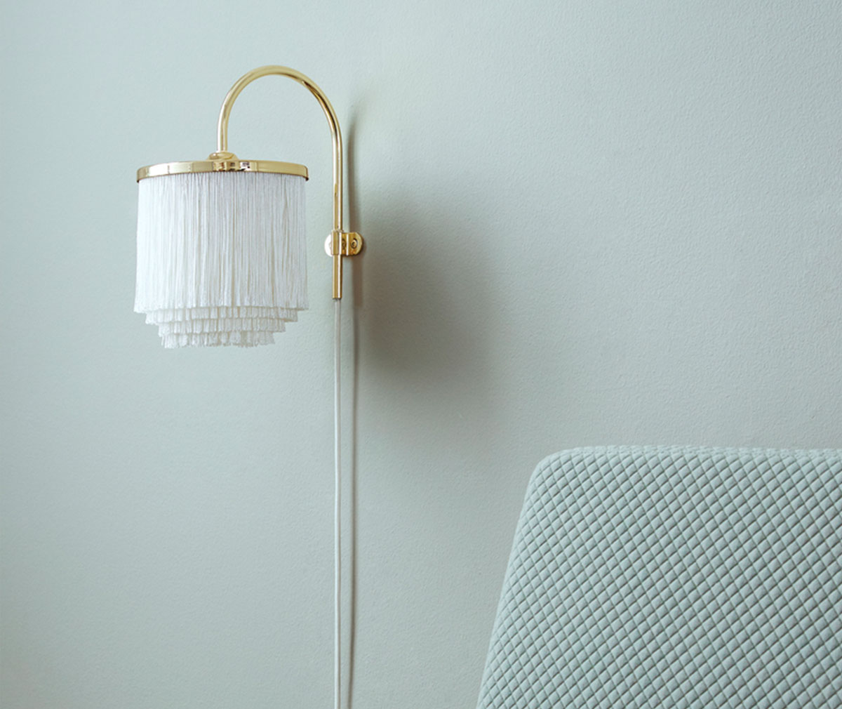 Fringe sconce hot sale