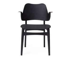 Gesture Chair, Black Beech
