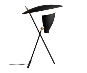 Silhouette Table Lamp, Black