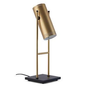 Trombone Table Lamp, Brass