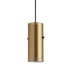 Trombone Pendant Lamp, Brass