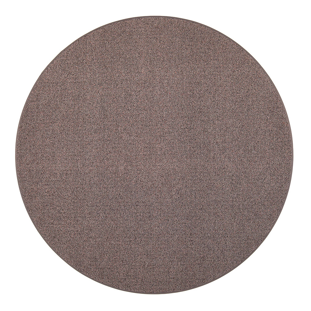 VM Carpet Tweed-matto tummanharmaa, ø 133 cm