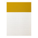 Beach-matto, white/brass, 170 x 240 cm