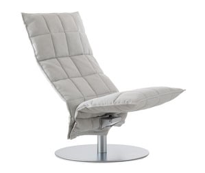 K Chair, Das Fabric Stone, W 72 cm