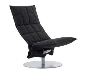 K Chair, Das Fabric Black, W 72 cm