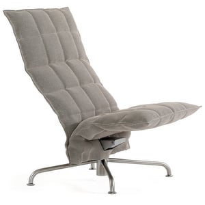 K Chair, Sand Fabric Sand-Black, W 72 cm