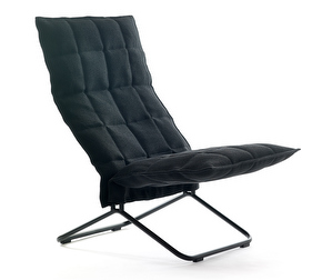 k-tuoli, Sand-kangas musta, L 72 cm