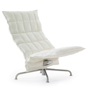 K Chair, Sand Fabric White, W 89 cm