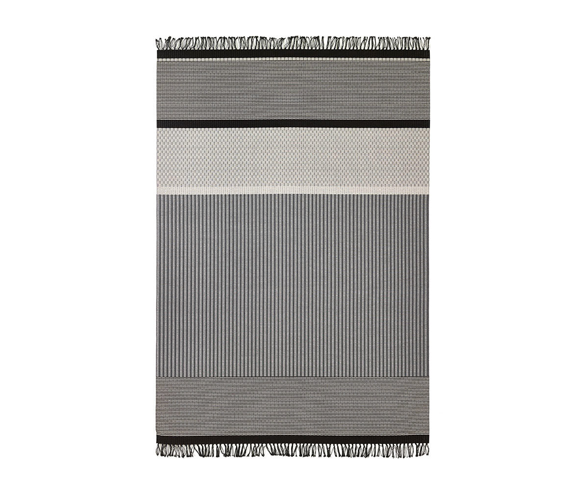 Woodnotes San Francisco -matto Light Grey/Stone, 170 x 240 cm