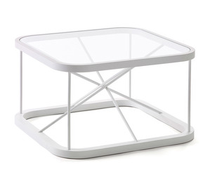 Twiggy Coffee Table, White, 66.5 x 66.5 cm