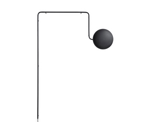 Mercury Wall Lamp, Black