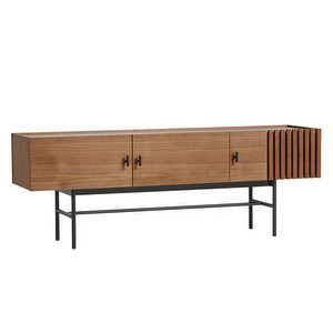 Array Low Sideboard, Walnut, 150 x 37 cm