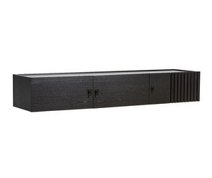 Array Low Sideboard, Black, 37 x 150 cm