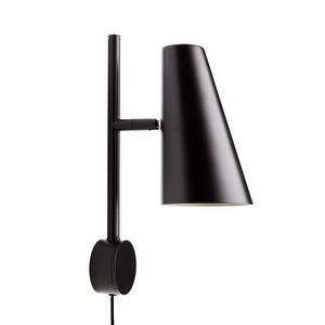 Cono Wall Lamp, Black