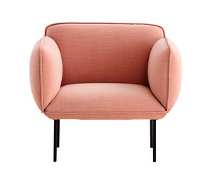 Nakki-nojatuoli, Remix 3 -kangas 0612 vaaleanpunainen, L 97 cm