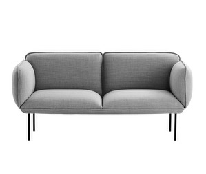 Nakki Sofa, Remix 3 Fabric 0123 Grey, W 180 cm