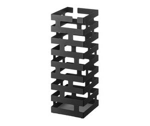 Brick Umbrella Stand, Black