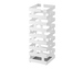 Brick Umbrella Stand, White