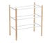 Plain Shoe Rack, White, W 41 cm