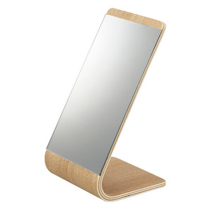 Rin Table Mirror, Pale Brown