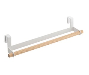 Tosca Wide Kitchen Towel Hanger, White