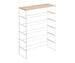Tower 6-Tiered Shoe Rack, White