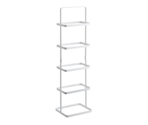 Tower Shoe Rack, White, W 22 cm