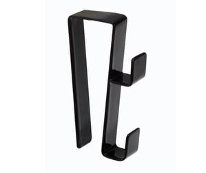 Tower Under-Sink Hooks, Black, set of 2