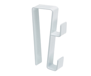 Tower Under-Sink Hooks, White, set of 2