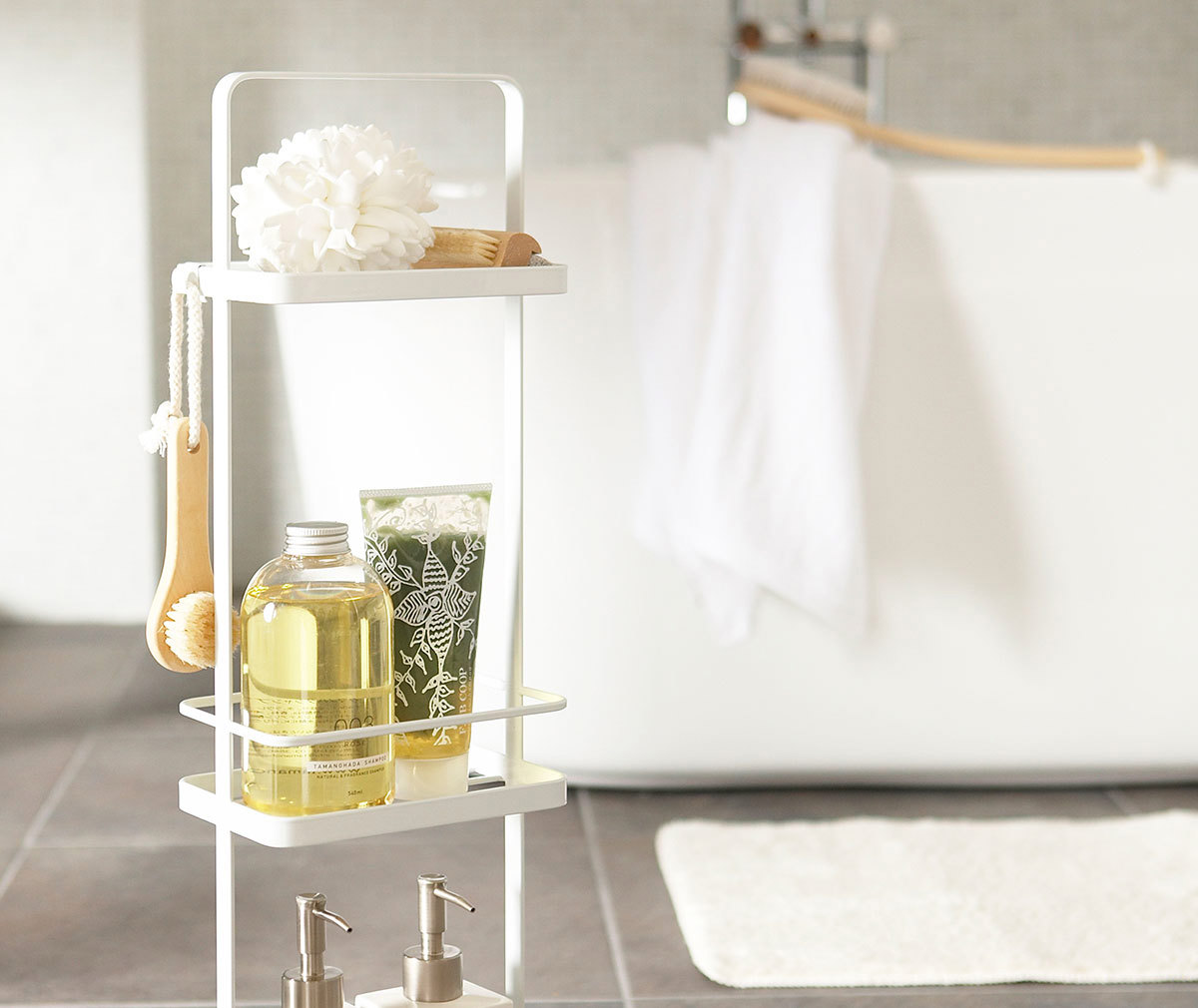 Tower 3-Tiered Bath Rack Slim