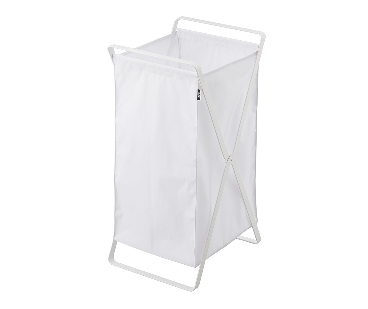 Yamazaki Tower Laundry Basket, White Vepsäläinen