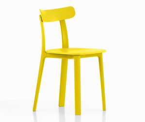 All Plastic Chair, Yellow