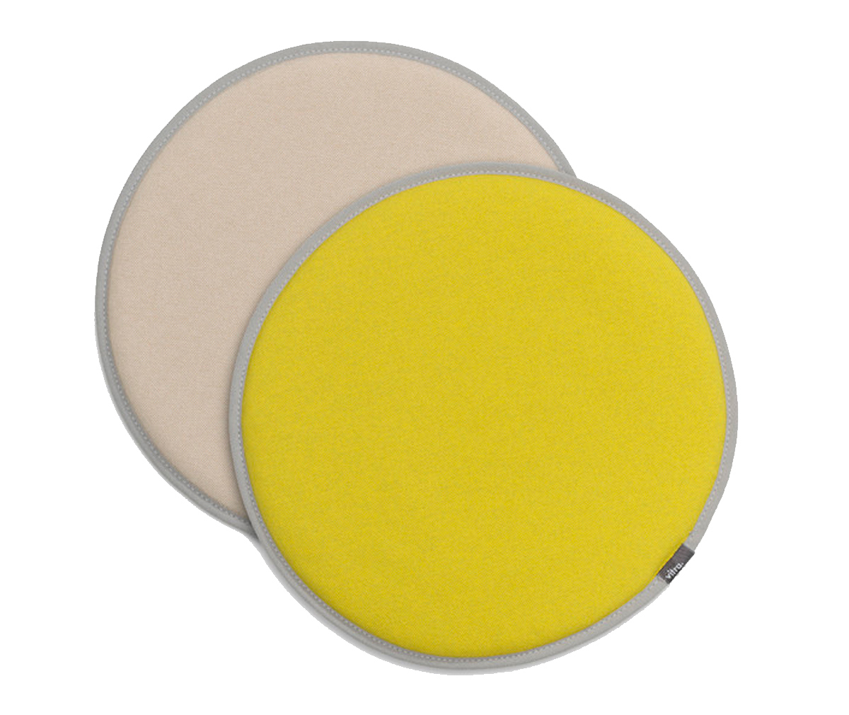 Vitra Seat Dots -istuintyyny keltainen/beige