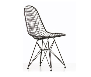 Eames Wire Chair DKR, Black