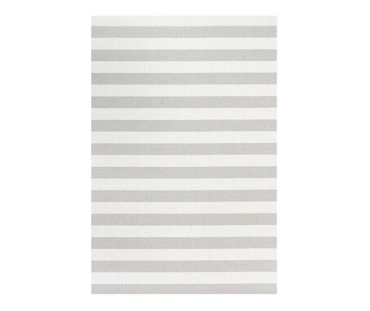 Woodnotes Big Stripe Rug Stone/White, 170 x 240 cm