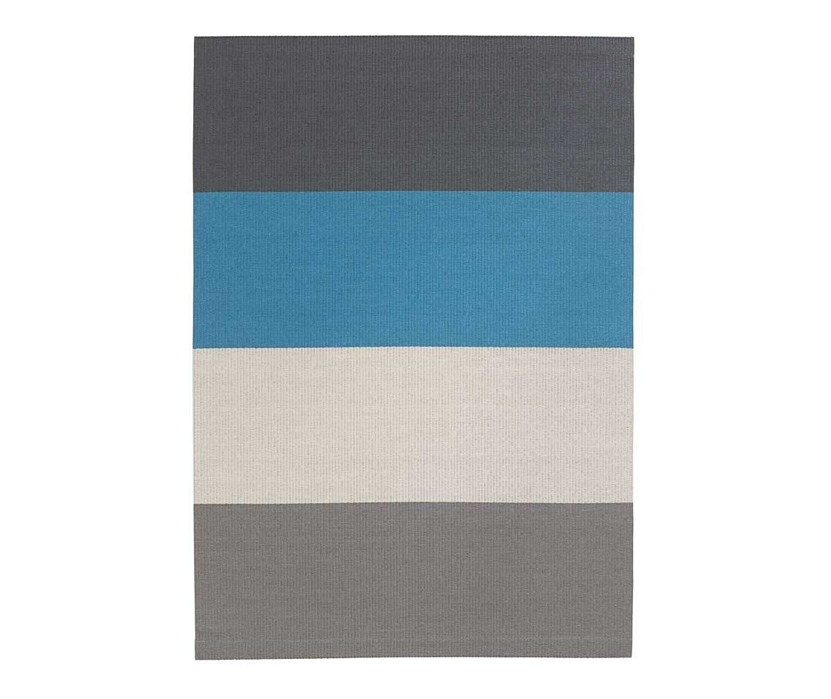 Woodnotes Fourways Rug Turquoise/Graphite, 170 x 240 cm