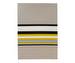 Horizon-matto, stone/yellow, 170 x 240 cm