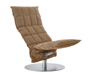 K Chair, Sand Fabric Natural-Black, W 72 cm