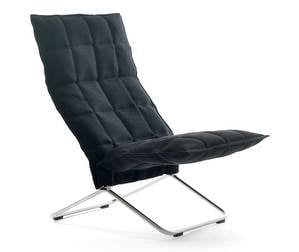 K Chair, Sand Fabric Black, W 72 cm