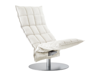 k-tuoli, Sand-kangas valkoinen, L 72 cm