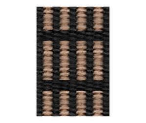 New York Rug, Black/Antique, 170 x 240 cm