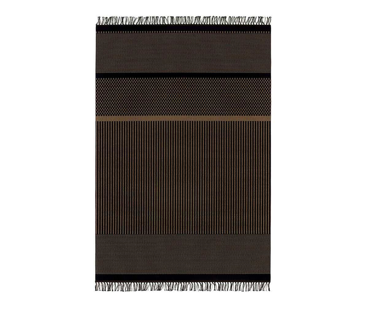 Woodnotes San Francisco Rug Black/Nutria, 170 x 240 cm