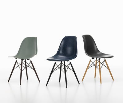 Eames DSW Fiberglass Chair