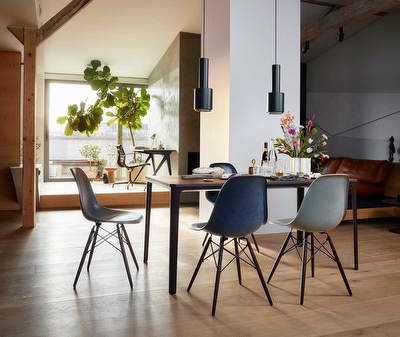 Eames DSW Fiberglass -tuoli