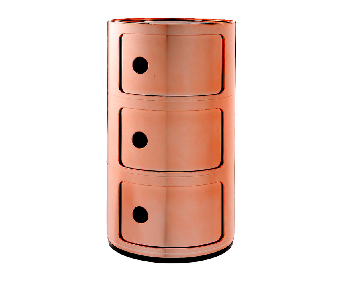 Kartell Componibili kupari, 3-osainen Kartell Componibili kupari, 3-osainen